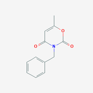 2H-1,3-Oxazine-2,4(3H)-dione, 6-methyl-3-(phenylmethyl)-