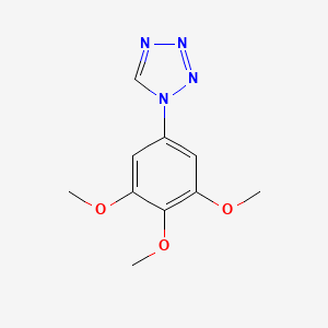 1-(3,4,5-trimethoxyphenyl)-1H-tetrazole