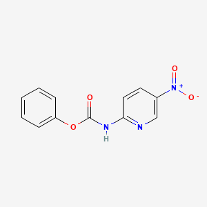 molecular formula C12H9N3O4 B1406595 Phenyl 5-nitropyridin-2-ylcarbamate CAS No. 1173460-00-8