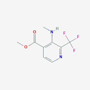 Methyl 3-(methylamino)-2-(trifluoromethyl)isonicotinate