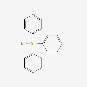 molecular formula C18H15BrSi B14066008 Bromo(triphenyl)silane CAS No. 6990-64-3