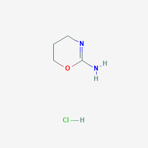 molecular formula C4H9ClN2O B1406622 1,3-Oxazinan-2-imine hydrochloride CAS No. 173556-96-2