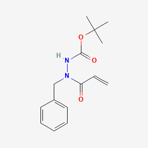 N'-Acryloyl-N'-benzylhydrazinecarboxylic acid tert-butyl ester