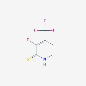 3-Fluoro-2-mercapto-4-(trifluoromethyl)pyridine