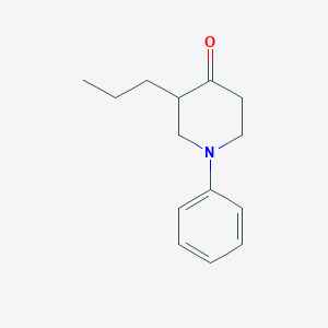 1-Phenyl-3-propylpiperidin-4-one
