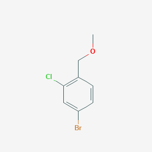 4-Bromo-2-chloro-1-(methoxymethyl)benzene