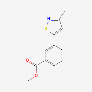 3-(3-Methyl-isothiazol-5-yl)-benzoic acid methyl ester