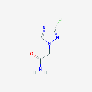 2-(3-chloro-1H-1,2,4-triazol-1-yl)acetamide