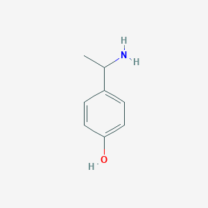 molecular formula C8H11NO B140669 4-(1-Aminoethyl)phenol CAS No. 134855-87-1