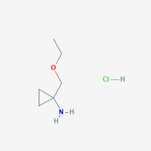 [1-(Ethoxymethyl)cyclopropyl]amine hydrochloride