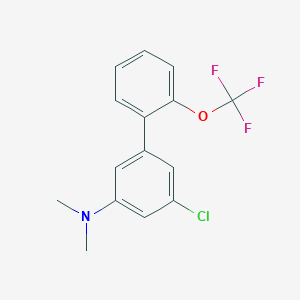 (5-Chloro-2'-(trifluoromethoxy)biphenyl-3-yl)-dimethylamine