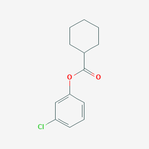 3-Chlorophenyl cyclohexanecarboxylate