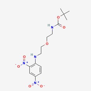 tert-Butyl (2-(2-((2,4-dinitrophenyl)amino)ethoxy)ethyl)carbamate