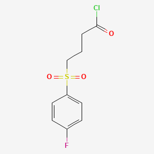 4-((4-Fluorophenyl)sulfonyl)butanoyl chloride