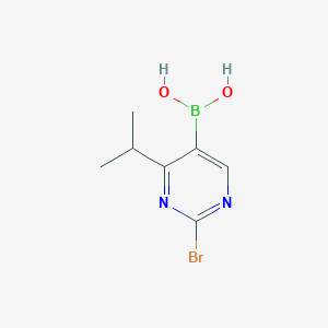 (2-Bromo-4-isopropylpyrimidin-5-yl)boronic acid