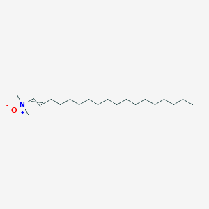 molecular formula C20H41NO B14067567 N,N-Dimethyloctadec-1-en-1-amine N-oxide CAS No. 34424-62-9