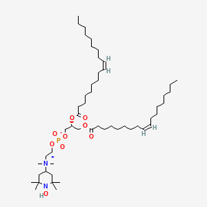 molecular formula C52H99N2O9P B14067639 1,2-Dioleoyl-sn-glycero-3-phospho(tempo)choline 