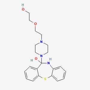 molecular formula C21H27N3O3S B1406771 Quetol CAS No. 1241800-24-7