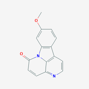 molecular formula C15H10N2O2 B140682 9-Methoxycanthin-6-one CAS No. 74991-91-6