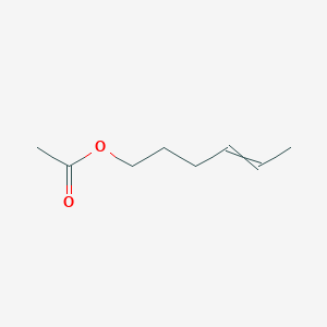 molecular formula C8H14O2 B14068339 Hex-4-enylacetate 