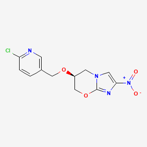 (s)-6-((6-Chloropyridin-3-yl)methoxy)-2-nitro-6,7-dihydro-5h-imidazo[2,1-b][1,3]oxazine