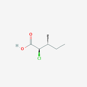 molecular formula C6H11ClO2 B14068446 (2R,3R)-2-chloro-3-methylpentanoic acid CAS No. 94318-83-9