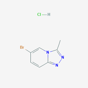 6-Bromo-3-methyl[1,2,4]triazolo-[4,3-a]pyridine hydrochloride