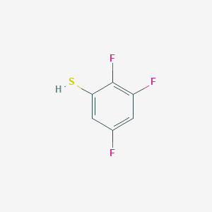 molecular formula C6H3F3S B14068604 2,3,5-Trifluorobenzenethiol CAS No. 13634-91-8