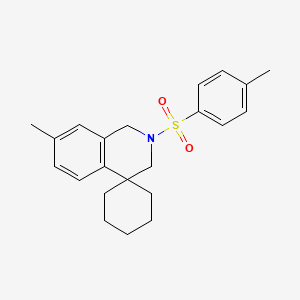 7'-Methyl-2'-tosyl-2',3'-dihydro-1'h-spiro[cyclohexane-1,4'-isoquinoline]