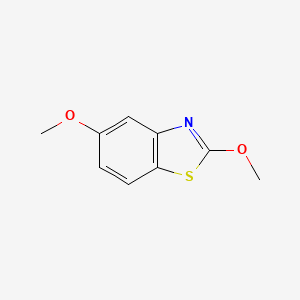 molecular formula C9H9NO2S B1406881 2,5-二甲氧基苯并噻唑 CAS No. 855464-94-7