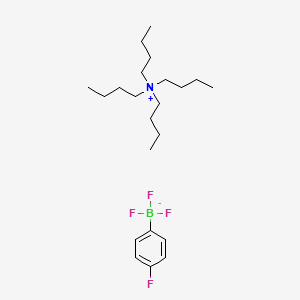 molecular formula C22H40BF4N B1406882 四丁基氟苯三氟硼酸盐 CAS No. 1291068-40-0