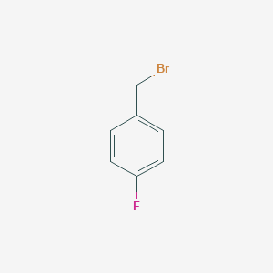 molecular formula C7H6BrF B140689 4-Fluorobenzyl bromide CAS No. 459-46-1