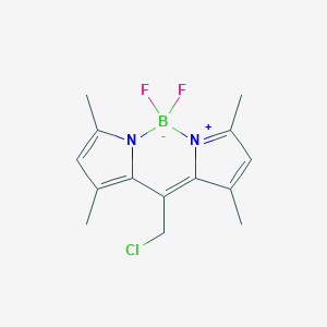 molecular formula C14H16BClF2N2 B140690 Bodipy 8-Chloromethane CAS No. 208462-25-3