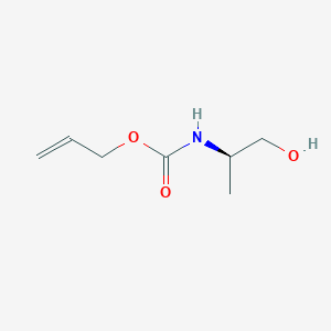 R-(2-Hydroxy-1-methylethyl)-carbamic acid allyl ester
