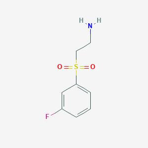 2-(3-Fluorobenzenesulfonyl)ethylamine