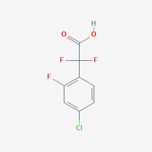 2-(4-Chloro-2-fluorophenyl)-2,2-difluoroacetic acid