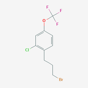 1-(3-Bromopropyl)-2-chloro-4-(trifluoromethoxy)benzene