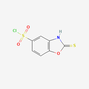 2-Thioxo-2,3-dihydrobenzo[d]oxazole-5-sulfonyl chloride