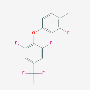 1,3-Difluoro-2-(3-fluoro-4-methyl-phenoxy)-5-(trifluoromethyl)benzene