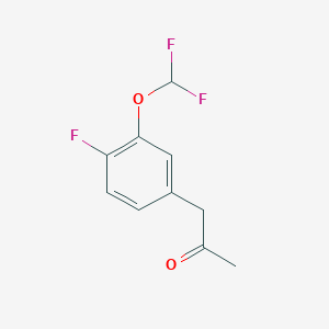 1-(3-(Difluoromethoxy)-4-fluorophenyl)propan-2-one