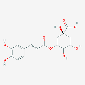 (1S)-3-[3-(3,4-dihydroxyphenyl)prop-2-enoyloxy]-1,4,5-trihydroxycyclohexane-1-carboxylic acid