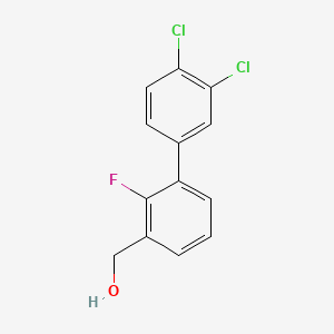 (3',4'-Dichloro-2-fluoro-biphenyl-3-yl)-methanol