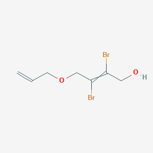 2,3-Dibromo-4-[(prop-2-en-1-yl)oxy]but-2-en-1-ol