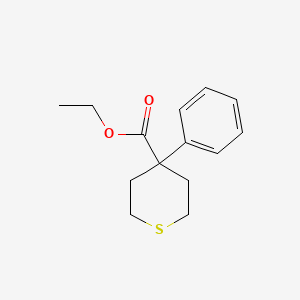 Ethyl 4-phenylthiane-4-carboxylate