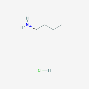 molecular formula C5H14ClN B1406983 (S)-Pentan-2-amine hydrochloride CAS No. 216237-52-4