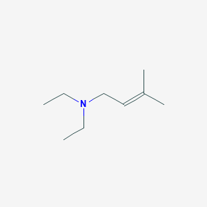 2-Buten-1-amine, N,N-diethyl-3-methyl-