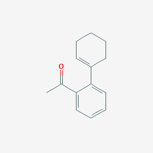 1-(2',3',4',5'-Tetrahydro-[1,1'-biphenyl]-2-yl)ethan-1-one