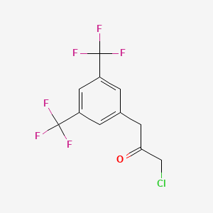 1-(3,5-Bis(trifluoromethyl)phenyl)-3-chloropropan-2-one