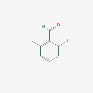 molecular formula C8H7IO B1406994 2-Iodo-6-methylbenzaldehyde CAS No. 1261826-51-0