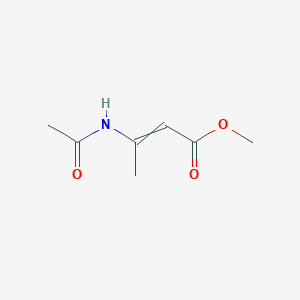 2-Butenoic acid, 3-(acetylamino)-, methyl ester